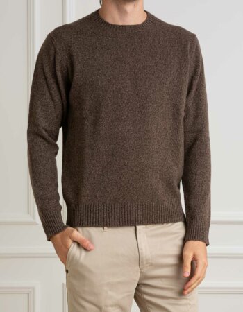 MAGAZZINO RICAMBI-MAGLIA GIROC. VELA F7-MAG91 MARRONE