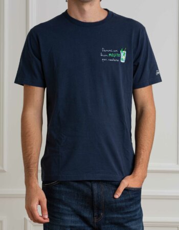 MC2 SAINT BARTH-T-SHIRT MOJITO RESTARE-MC2ARNOTT00928G MOJITO