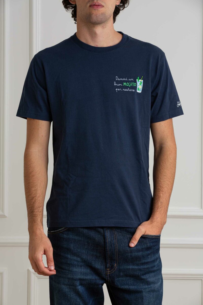 MC2 SAINT BARTH-T-SHIRT MOJITO RESTARE-MC2ARNOTT00928G MOJITO