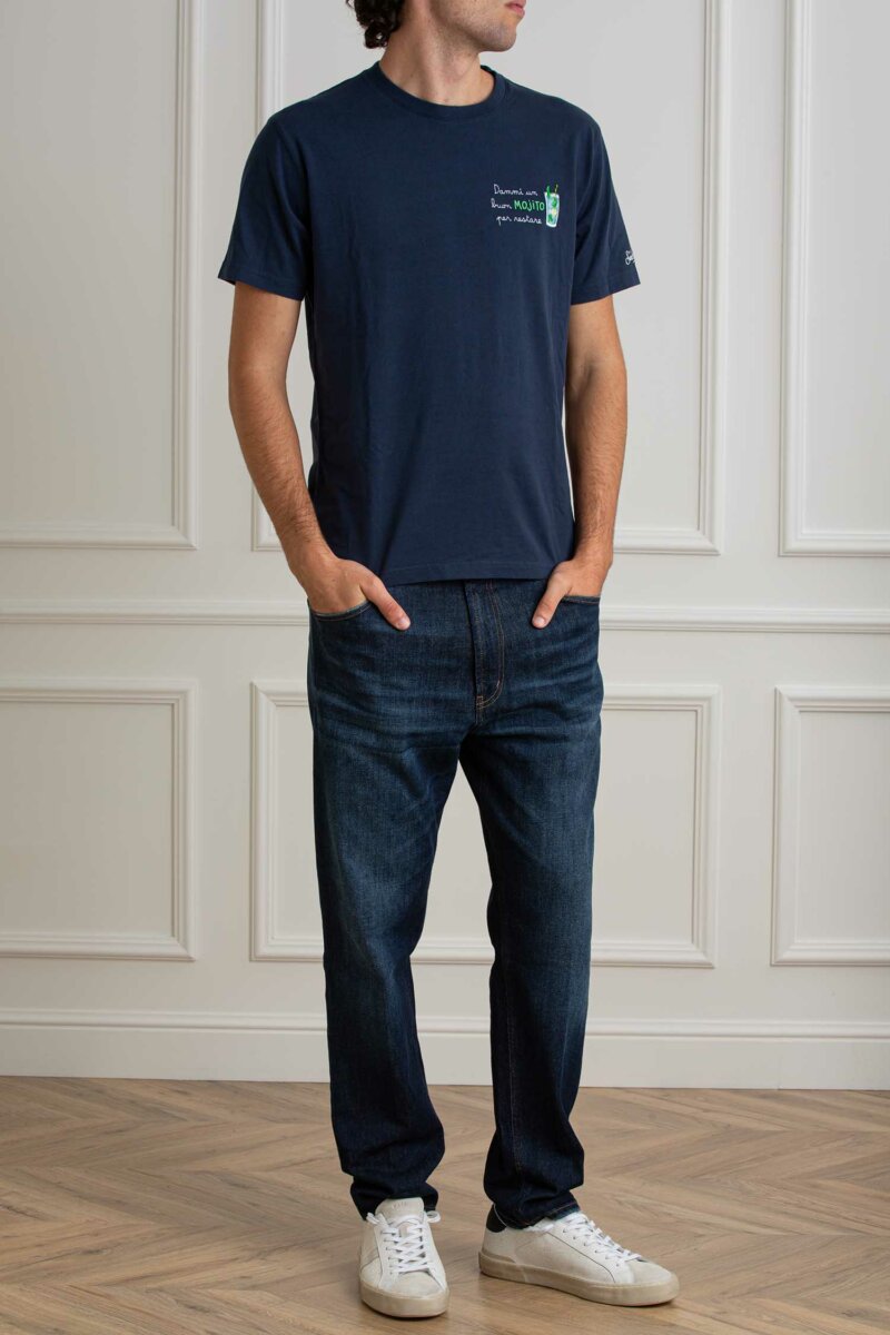 MC2 SAINT BARTH-T-SHIRT MOJITO RESTARE-MC2ARNOTT00928G MOJITO