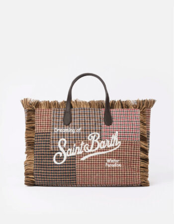 MC2 SAINT BARTH-BORSA COLETTE PIED DE POULE-MC2COLETTE00503G POULE
