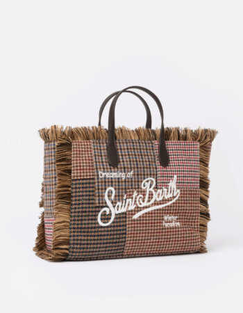 MC2 SAINT BARTH-BORSA COLETTE PIED DE POULE-MC2COLETTE00503G POULE