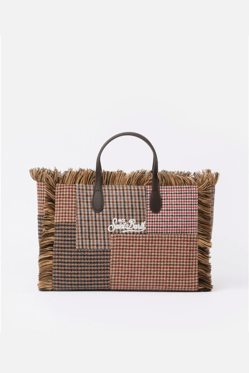 MC2 SAINT BARTH-BORSA COLETTE PIED DE POULE-MC2COLETTE00503G POULE