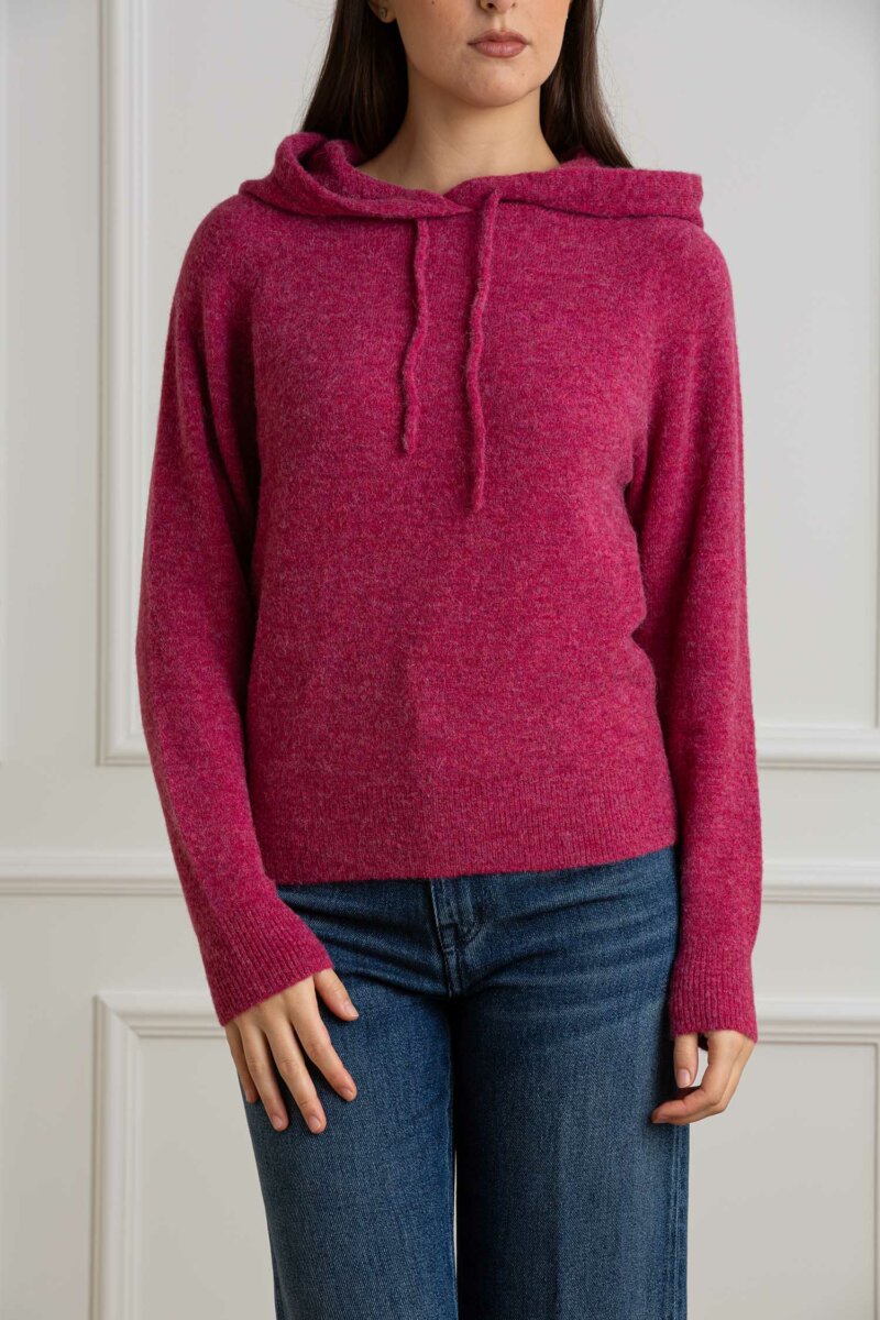 MC2 SAINT BARTH-MAGLIA STRETCH WOMAN SWEATER-MC2ELIDE PEONY