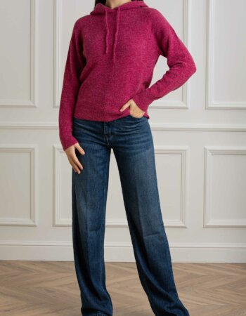MC2 SAINT BARTH-MAGLIA STRETCH WOMAN SWEATER-MC2ELIDE PEONY