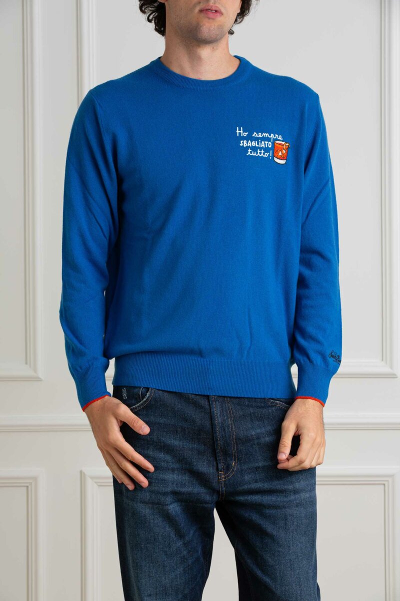 MC2 SAINT BARTH-MAGLIA HO SEMPRE SBAGLIATO-MC2HERONLIGHT00330G SBAGLIATO