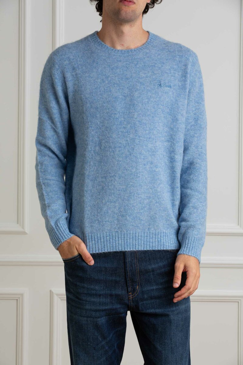 MC2 SAINT BARTH-MAGLIA STRETCH-MC2REGENTSTRE BLUE