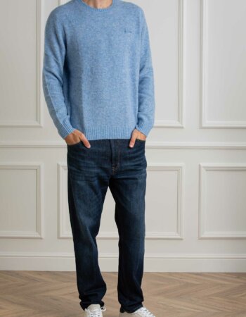 MC2 SAINT BARTH-MAGLIA STRETCH-MC2REGENTSTRE BLUE