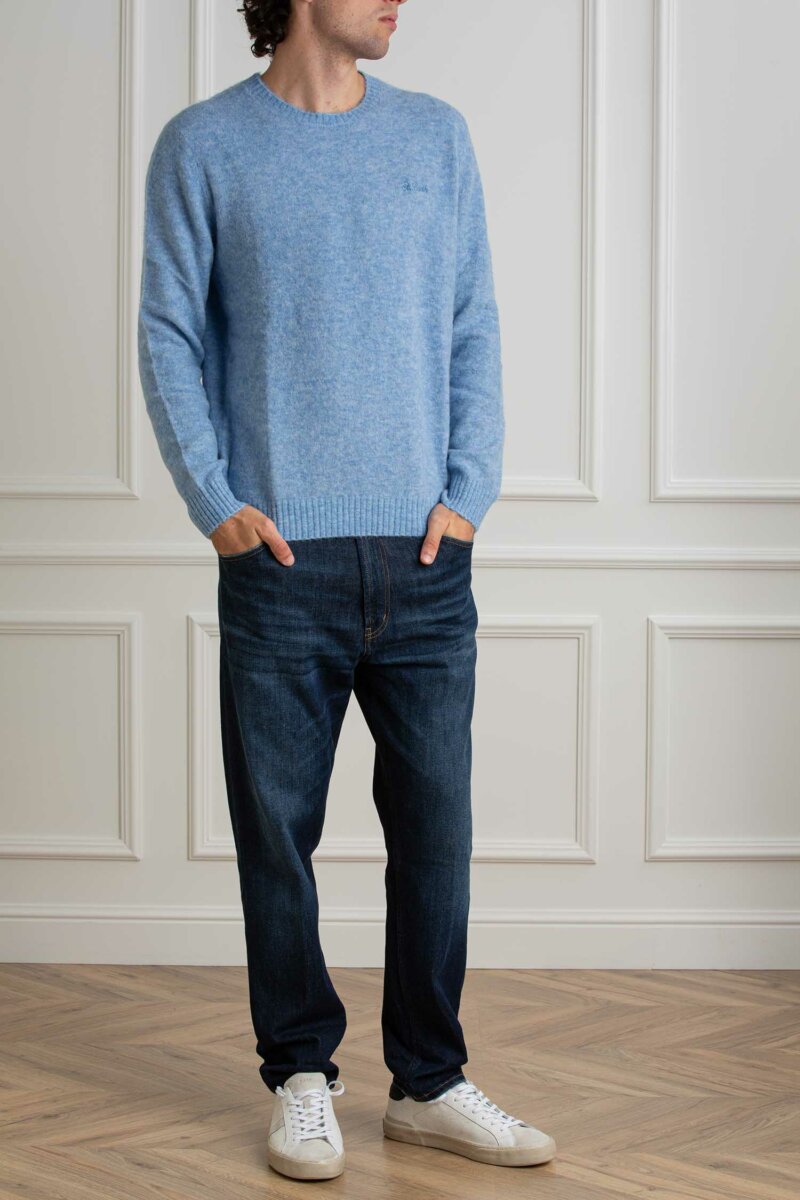 MC2 SAINT BARTH-MAGLIA STRETCH-MC2REGENTSTRE BLUE