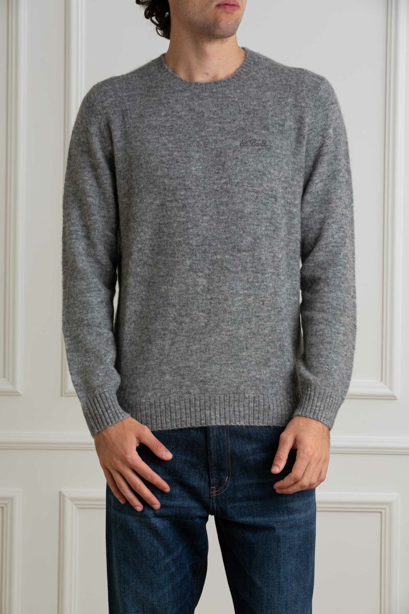 MC2 SAINT BARTH-MAGLIA STRETCH-MC2REGENTSTRE GREY