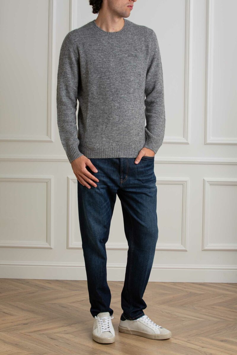 MC2 SAINT BARTH-MAGLIA STRETCH-MC2REGENTSTRE GREY