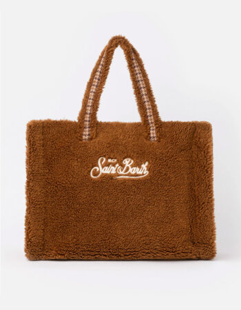 MC2 SAINT BARTH-BORSA SOFT L TEDDY LOGO CHECK-MC2SOFTBAGL00206G TEDDY