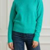 MC2 SAINT BARTH-MAGLIA STRECH HALF NECK SWEATER-MC2SORBONNE GREEN
