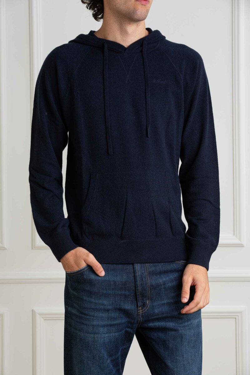 MC2 SAINT BARTH-MAGLIA UOMO BLEND-MC2WILLBUR NAVY