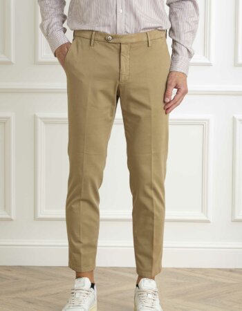 MICHAEL COAL-PANTALONE UOMO ONE MORE-MHMCBRAOMS2500F24C CAMMELLO