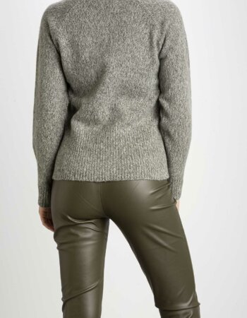 MAX MARA-MAGLIA GIRO-MMCITRATO VERDE