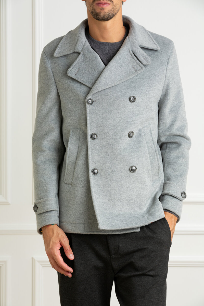 SELECT BOX-PEACOAT-MULASTEROIDEMCP23 GRIGIO