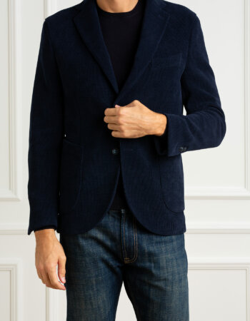 SELECT BOX-GIACCA JEARSY EFF. VELLUTO-MULMIKOSGKS802 NAVY