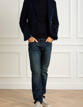 SELECT BOX-GIACCA JEARSY EFF. VELLUTO-MULMIKOSGKS802 NAVY