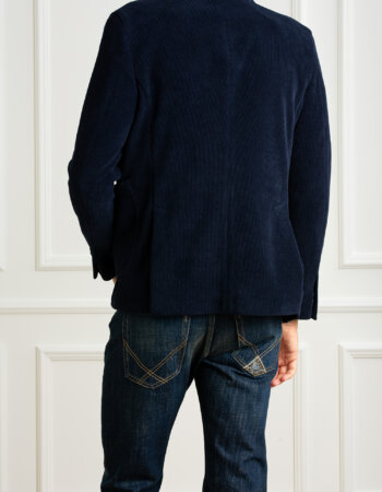 SELECT BOX-GIACCA JEARSY EFF. VELLUTO-MULMIKOSGKS802 NAVY
