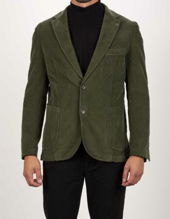 SELECT BOX-GIACCA DIAGONALE-MULROMAR7002 VERDE