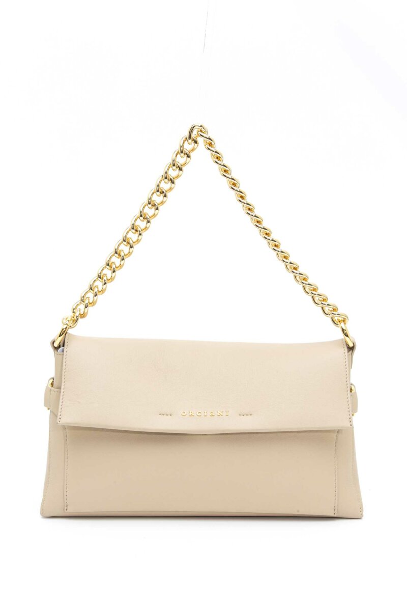 ORCIANI-BORSA MISSY LONGUETTE NAPPA-ORB02152NAP AVORIO