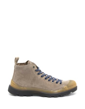 PANCHIC-BOOT P03 ANKLE SUEDE MICROFIBRE-PANP03M001003420 WALNUT