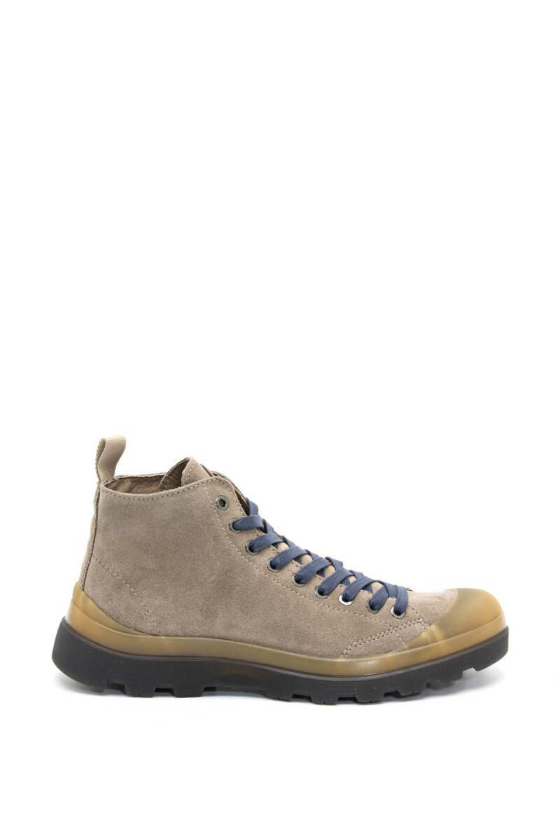PANCHIC-BOOT P03 ANKLE SUEDE MICROFIBRE-PANP03M001003420 WALNUT