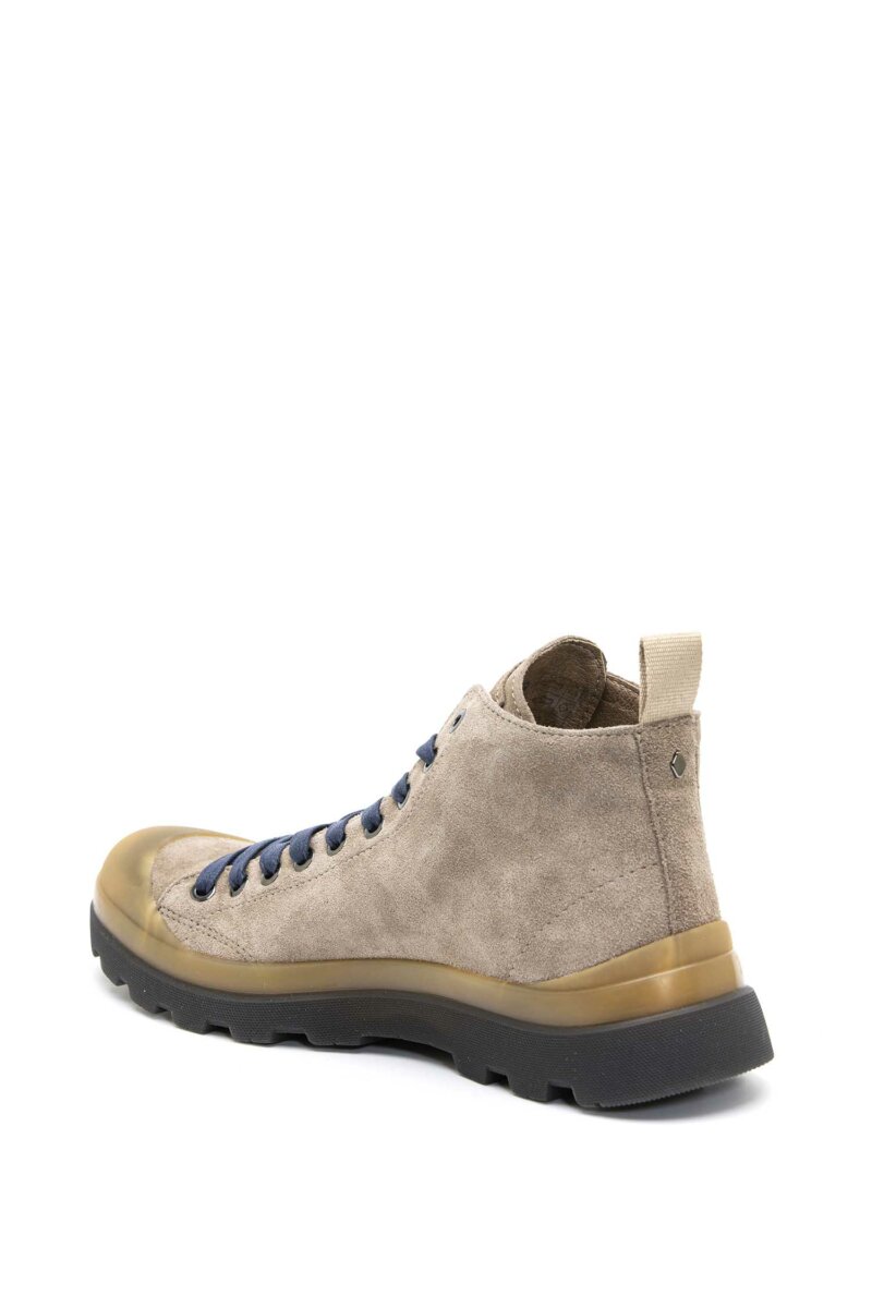 PANCHIC-BOOT P03 ANKLE SUEDE MICROFIBRE-PANP03M001003420 WALNUT