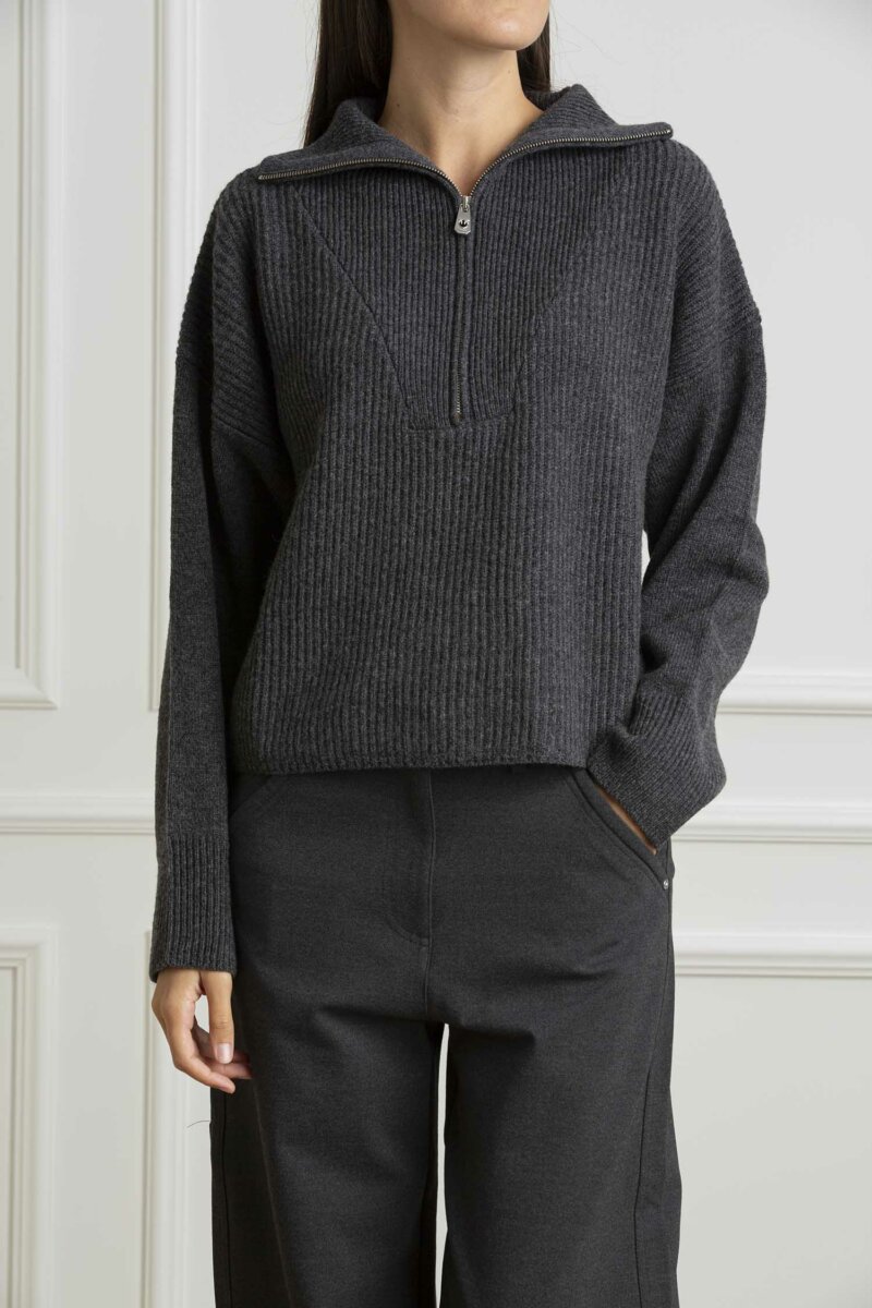 PINKO-MAGLIA CAVEAU WARM WOOL-PKCAVEAU GRIGIO