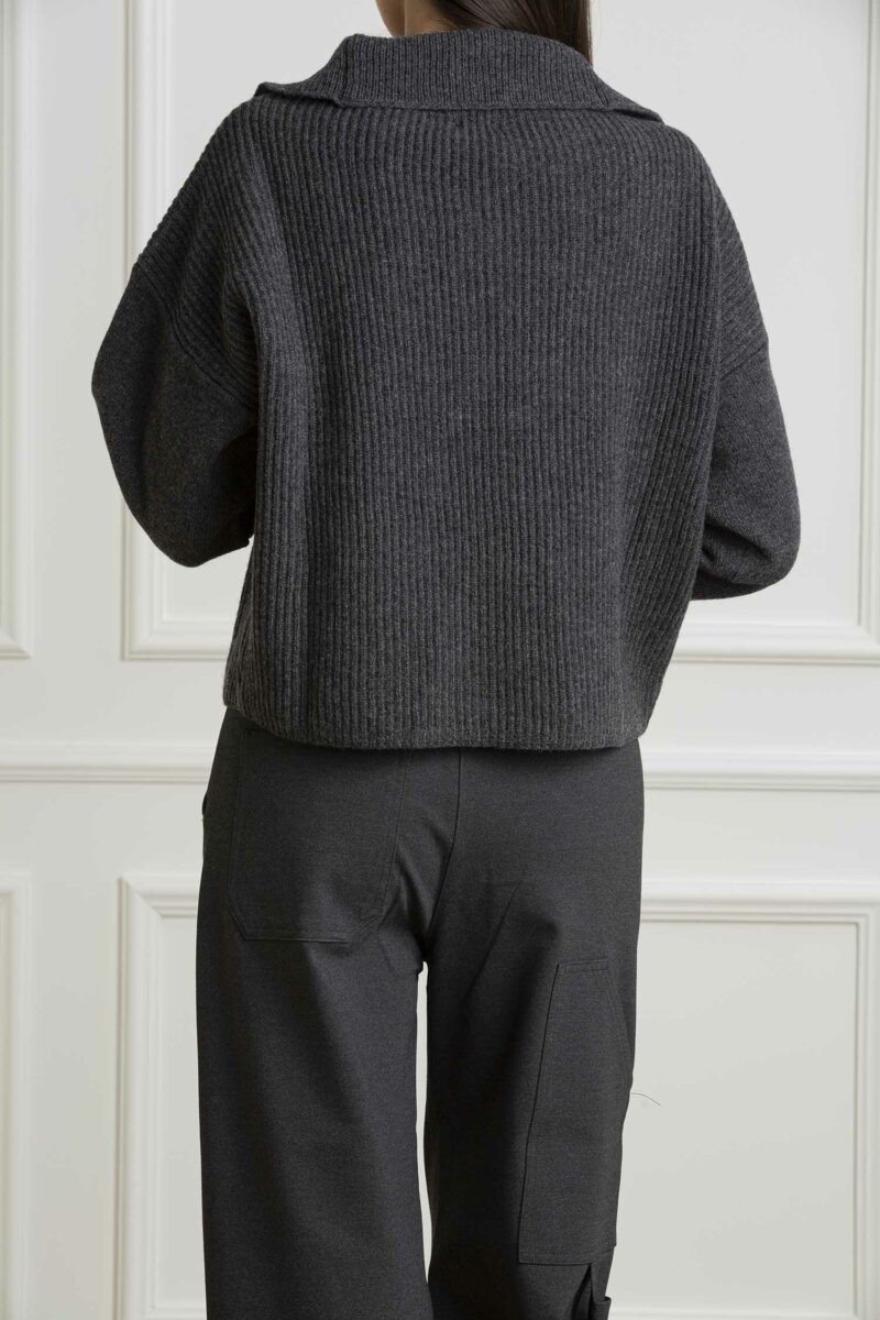 PINKO-MAGLIA CAVEAU WARM WOOL-PKCAVEAU GRIGIO