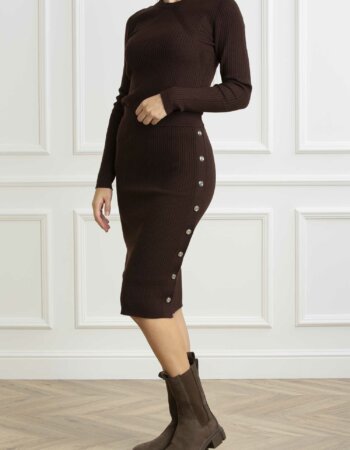 PINKO-GONNA REFRIGERAZIONE COSTINA-PKREFRIGERAZIONE MARRONE