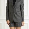 PINKO-GIACCA RUOTA FLANELLA SALE-PKRUOTA NERO