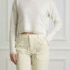 PINKO-MAGLIA SPUMA MIX CACHEMIRE-PKSPUMA BIANCO