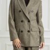 PINKO-GIACCA TENAGLIA FLANELLA-PKTENAGLIA CAMMELLO
