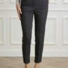PINKO-PANTALONE TRIDENTE PUNTO-PKTRIDENTE GRIGIO