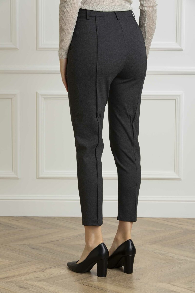 PINKO-PANTALONE TRIDENTE PUNTO-PKTRIDENTE GRIGIO