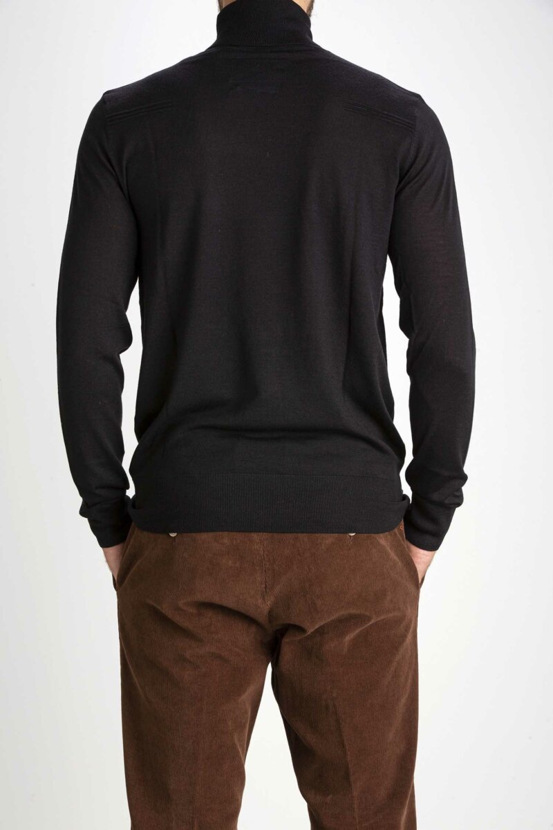 PATRIZIA PEPE-MAGLIA UOMO-PP5K0102K124 NERO