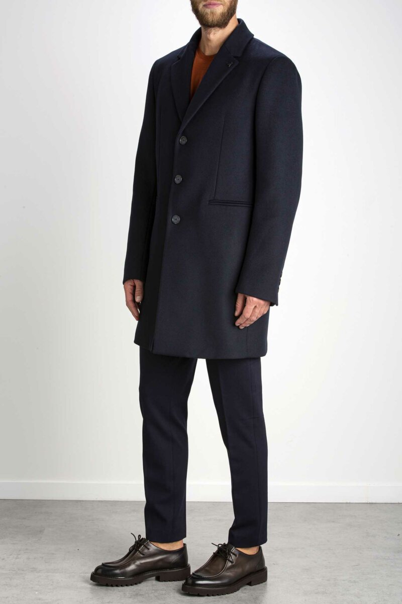 PATRIZIA PEPE-CAPPOTTO UOMO-PP5O0003A2VD BLUBLACK