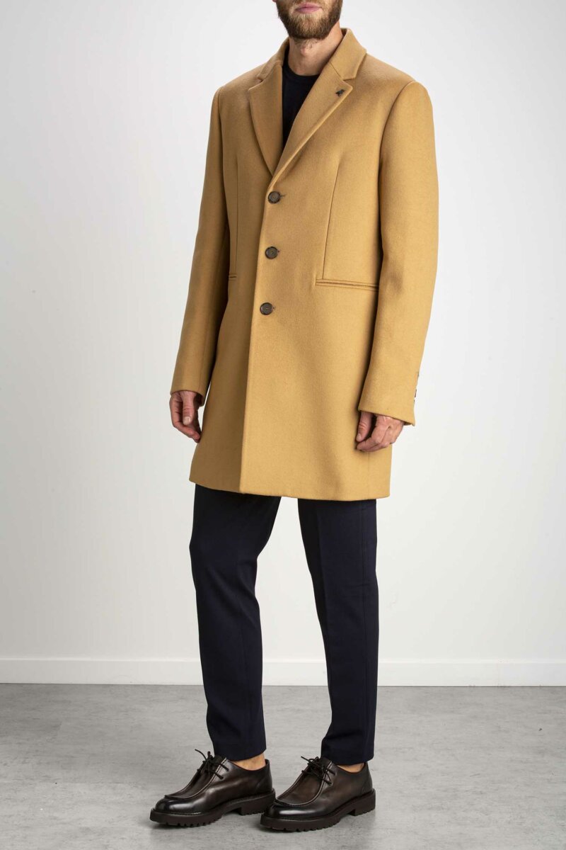 PATRIZIA PEPE-CAPPOTTO UOMO-PP5O0003A2VD CAMMELLO