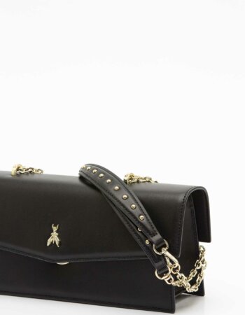 PATRIZIA PEPE-BORSA FLY BAMBY LEATHER-PP8B0135L061 NERO