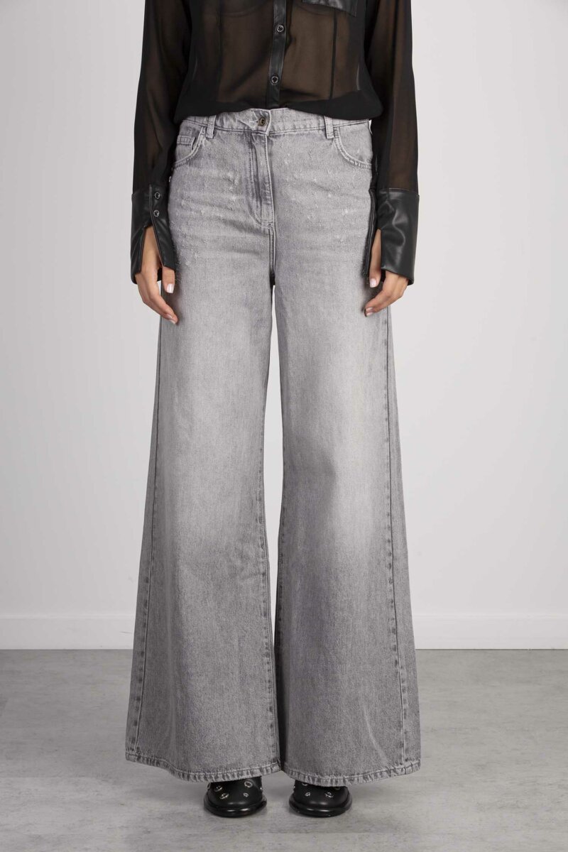 PATRIZIA PEPE-PANTALONI-PP8P0533D048 GRAY