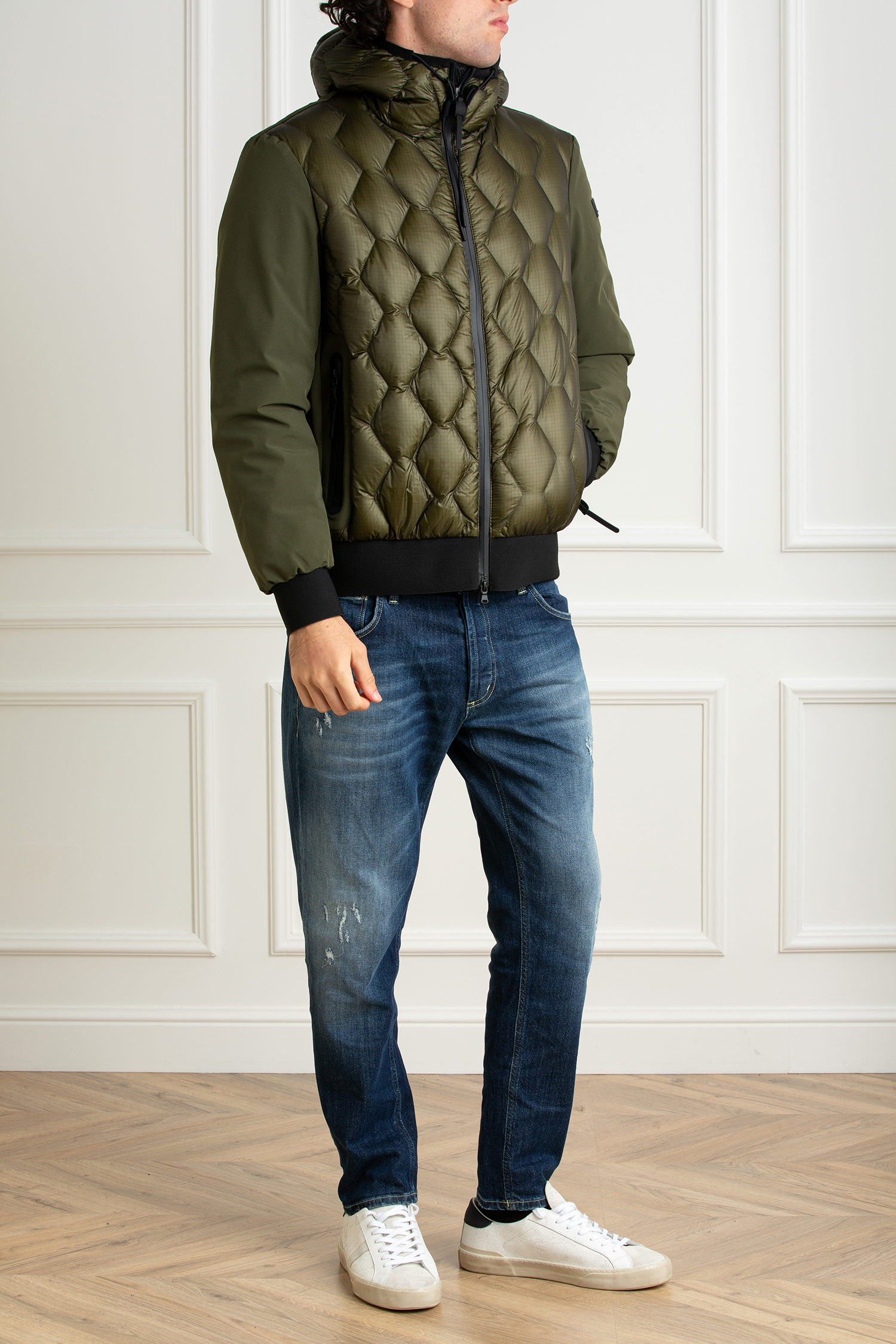 PEUTEREY GIUBBINO UOMO Uomo PEUTEREY-GIUBBINO UOMO-PYKOONSKJBMAT VERDE