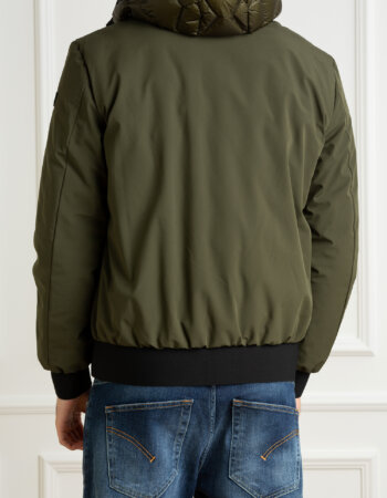 PEUTEREY-GIUBBINO UOMO-PYKOONSKJBMAT VERDE