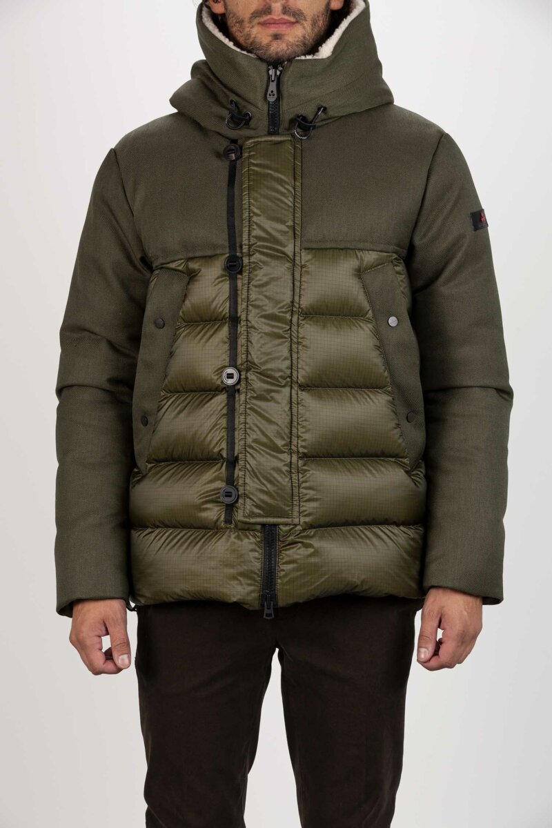 PEUTEREY-GIUBBINO INSERTO LANA UOMO-PYLICH VERDE