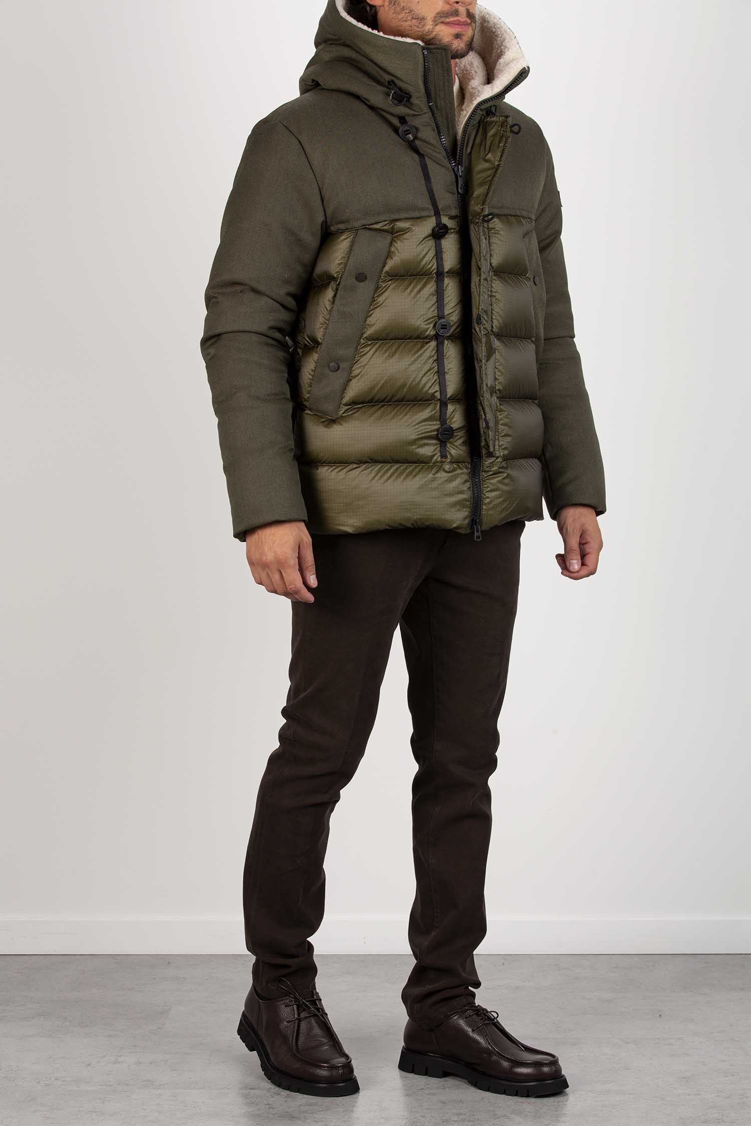 PEUTEREY GIUBBINO INSERTO LANA UOMO Uomo PEUTEREY-GIUBBINO INSERTO LANA UOMO-PYLICH VERDE