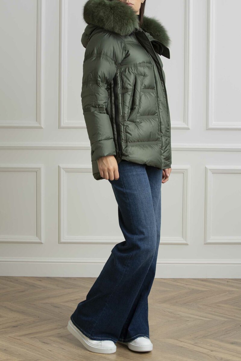 PEUTEREY-PUIMINO DONNA FUR-PYTAKANMQS03FUR VERDE