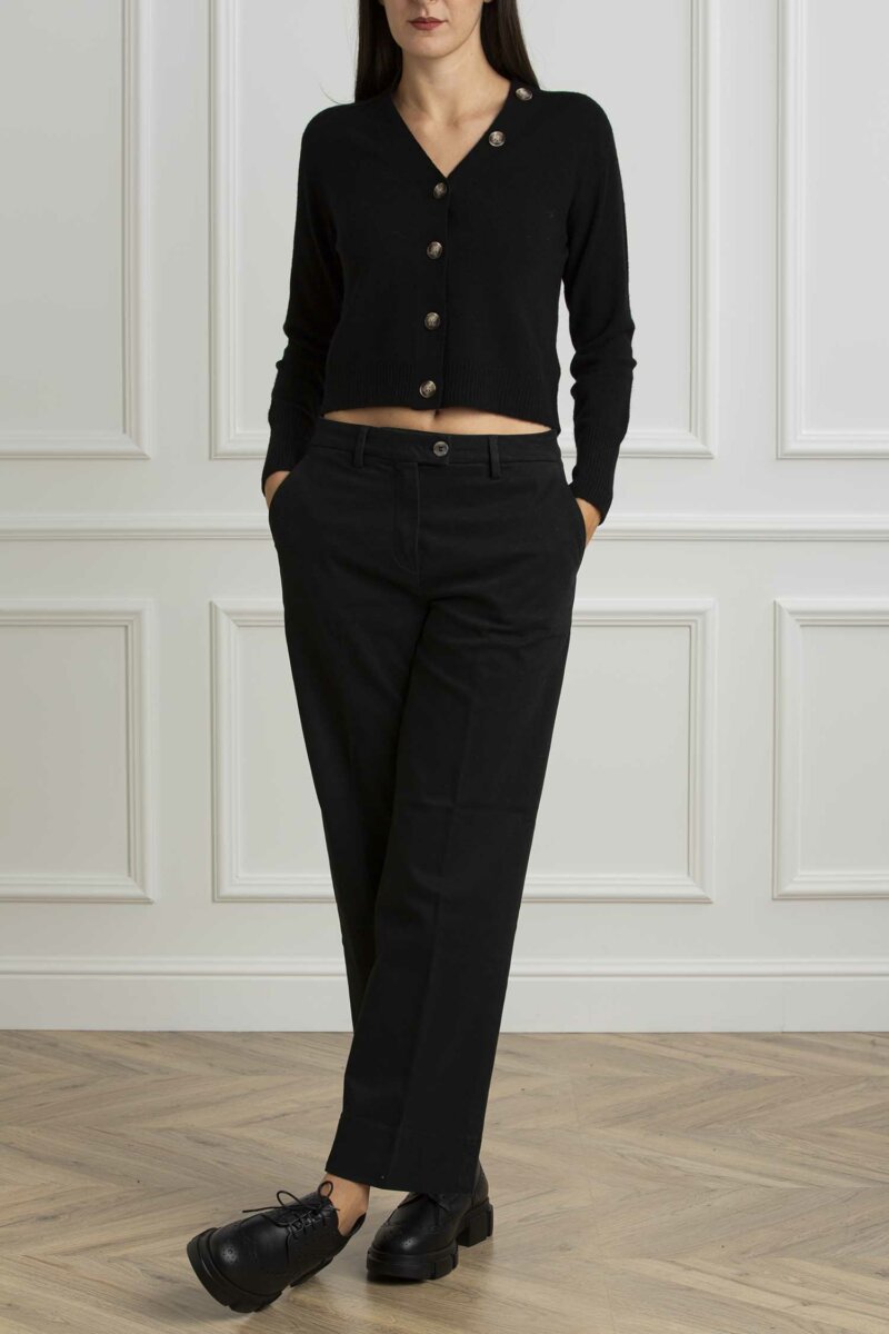 RE-HASH-PANTALONE DONNA NELLY-RHP3900A640 NERO