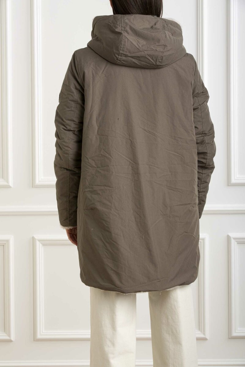 RINO PELLE-PARKA REVERSIBILE-RINJAVIN HUNTER
