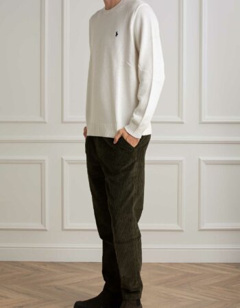 RALPH LAUREN-MAGLIA M/L-RL810846A24 WHITE
